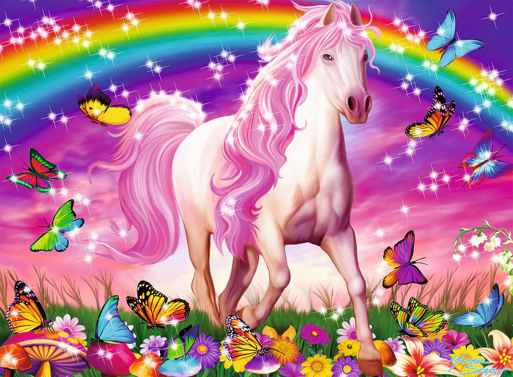 100 pc Horse Dream Glitter Puzzle - Image 2
