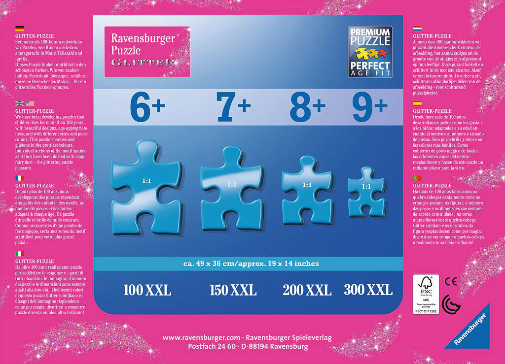100 pc Horse Dream Glitter Puzzle - Image 3