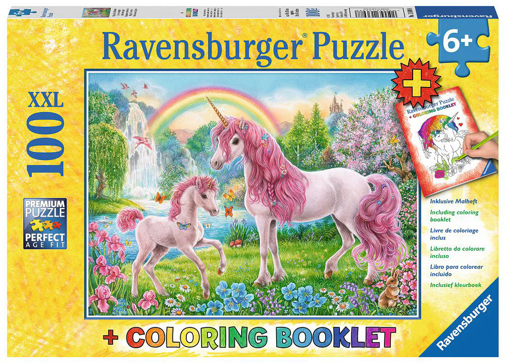 100 pc Magical Unicorns puzzle - Image 2