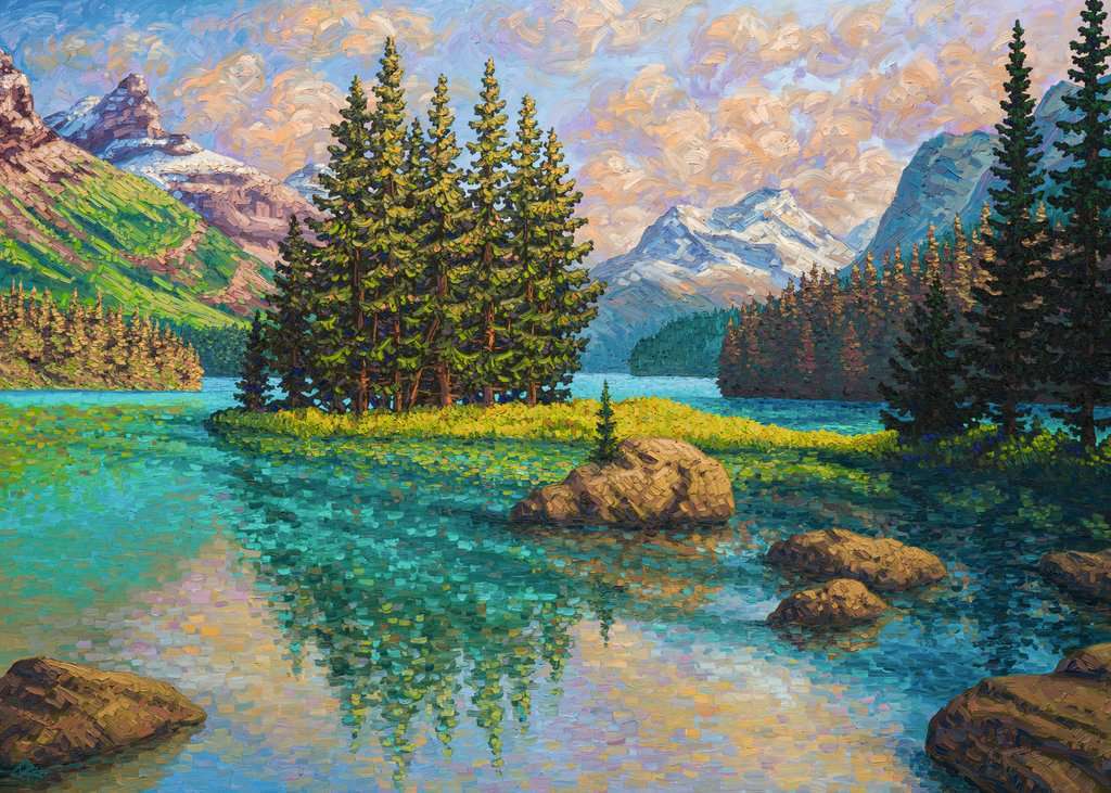 1000 pc Spirit of Maligne Puzzle - Image 4