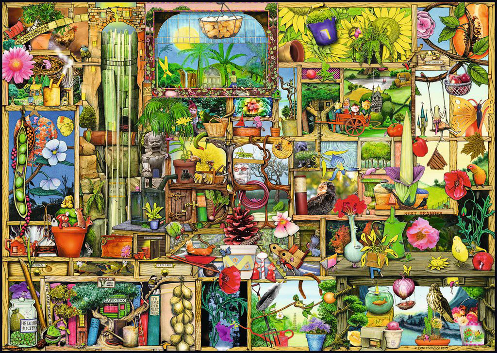 1000 pc The Gardeners Cupboard Puzzle - Image 4