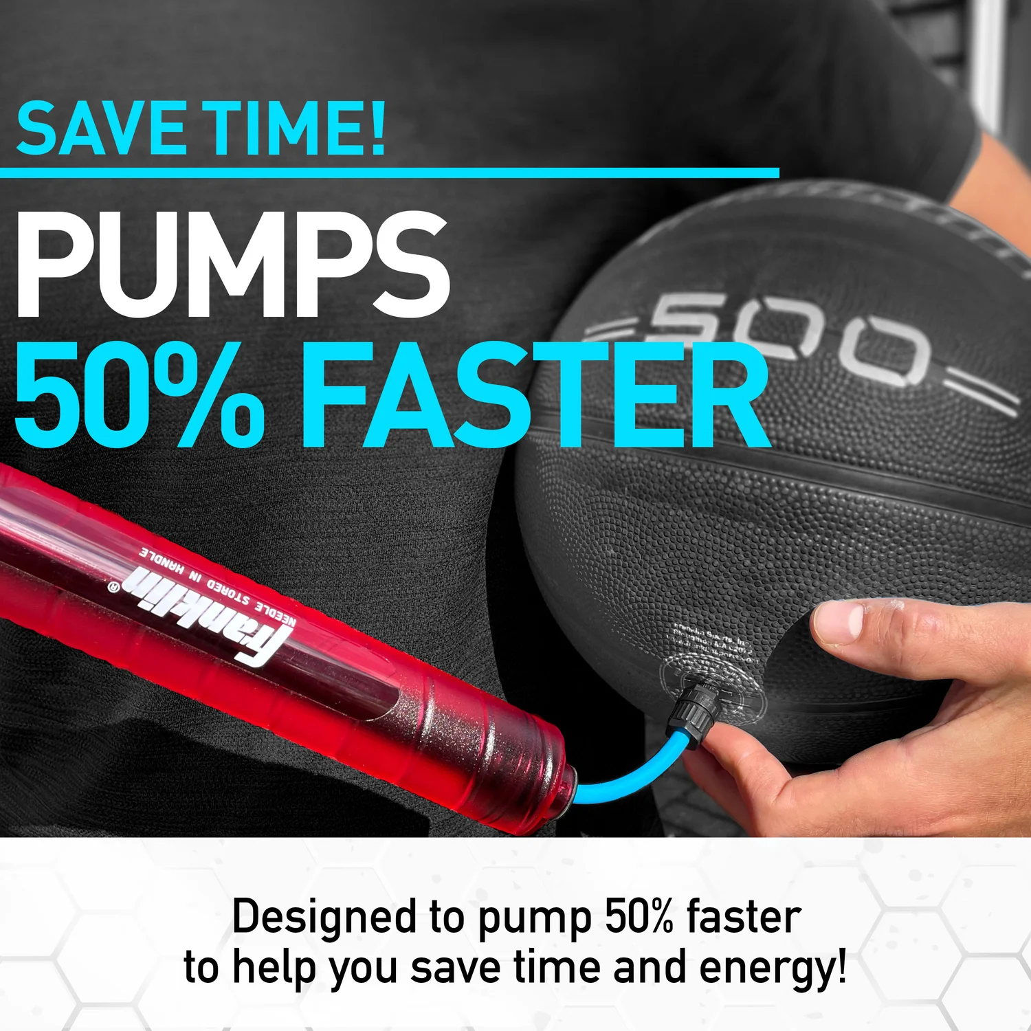 13.2" Translucent Pump With Needle - Image 8