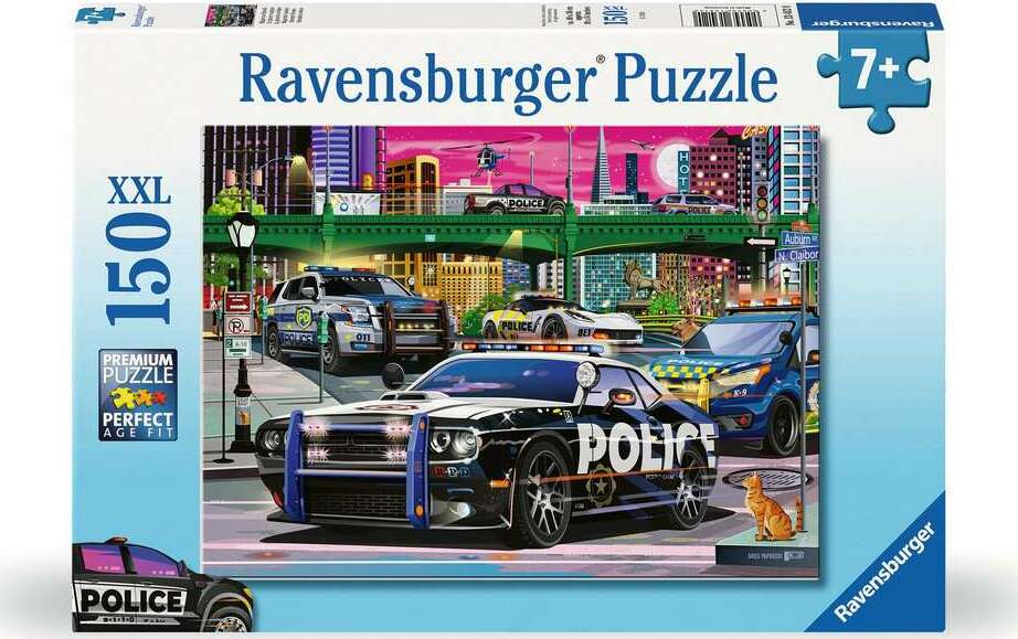 150 pc Police on Patrol Puzzle