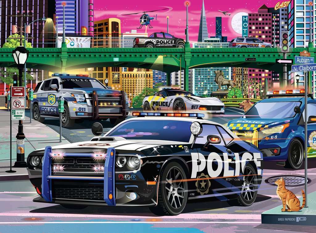 150 pc Police on Patrol Puzzle - Image 2