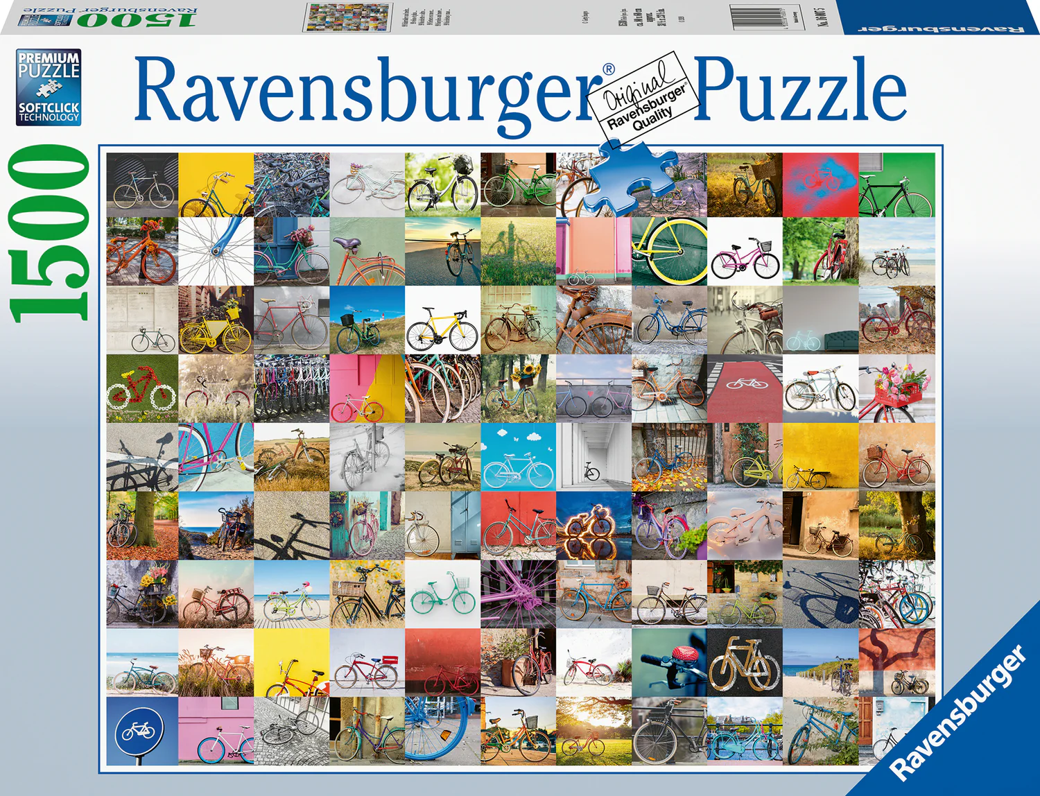 1500 pc 99 Bicycles Puzzle - Image 3