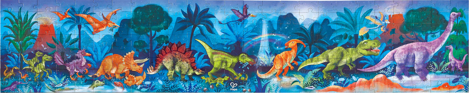 200 pc Dinosaur Glow In The Dark Puzzle - Image 5