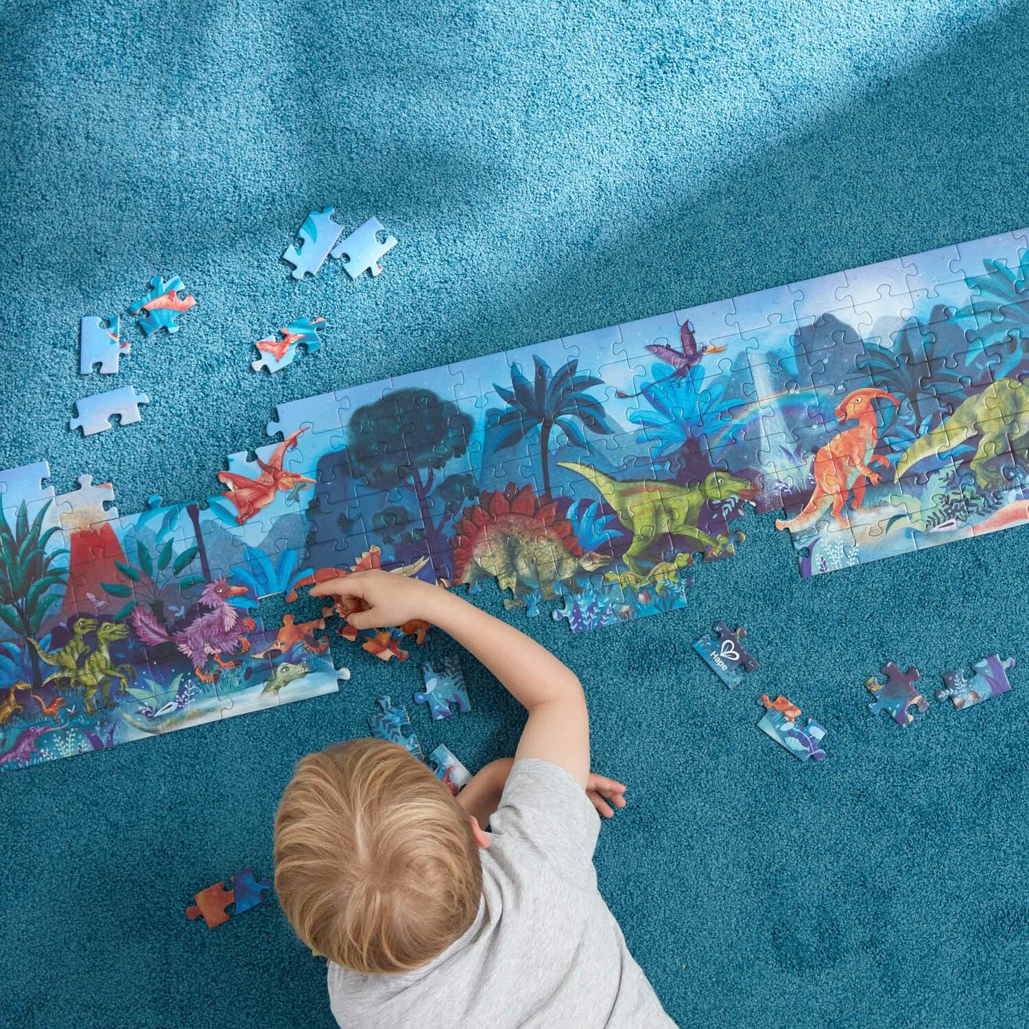 200 pc Dinosaur Glow In The Dark Puzzle - Image 6