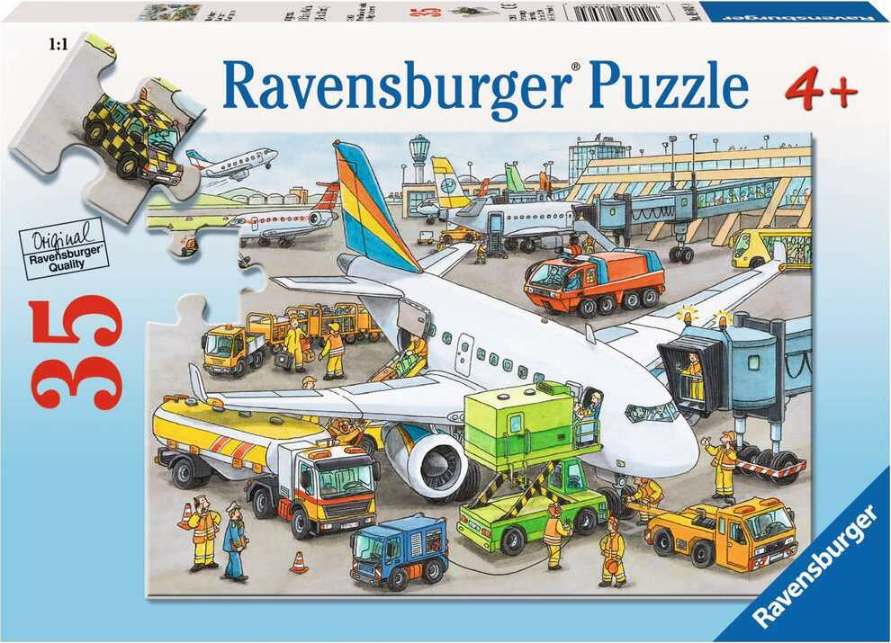 35 pc Busy Airport Puzzle
