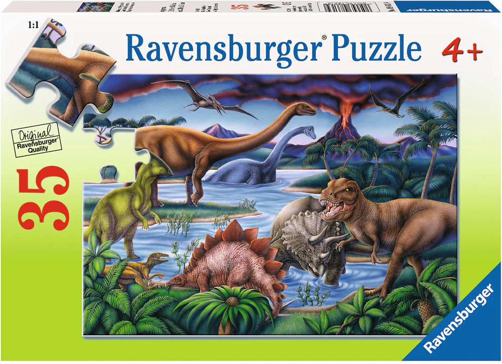 35 pc Dinosaur Playground Puzzle - Image 2