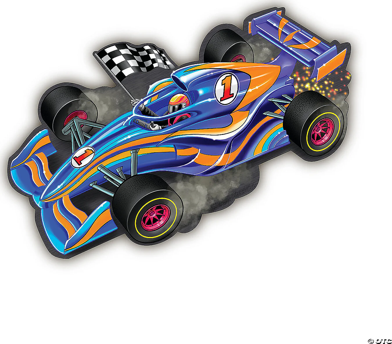 48 pc Racecar Floor Puzzle - Image 4