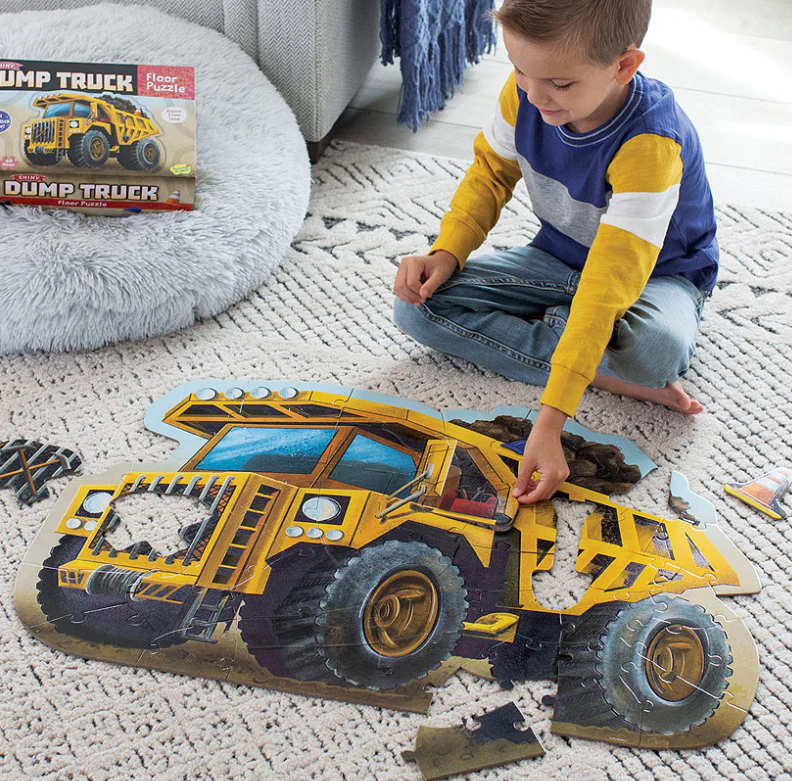 49 pc Dump Truck Floor Puzzle - Image 2