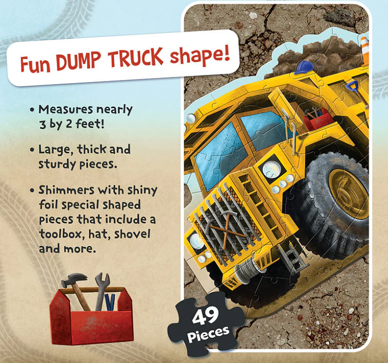 49 pc Dump Truck Floor Puzzle - Image 4