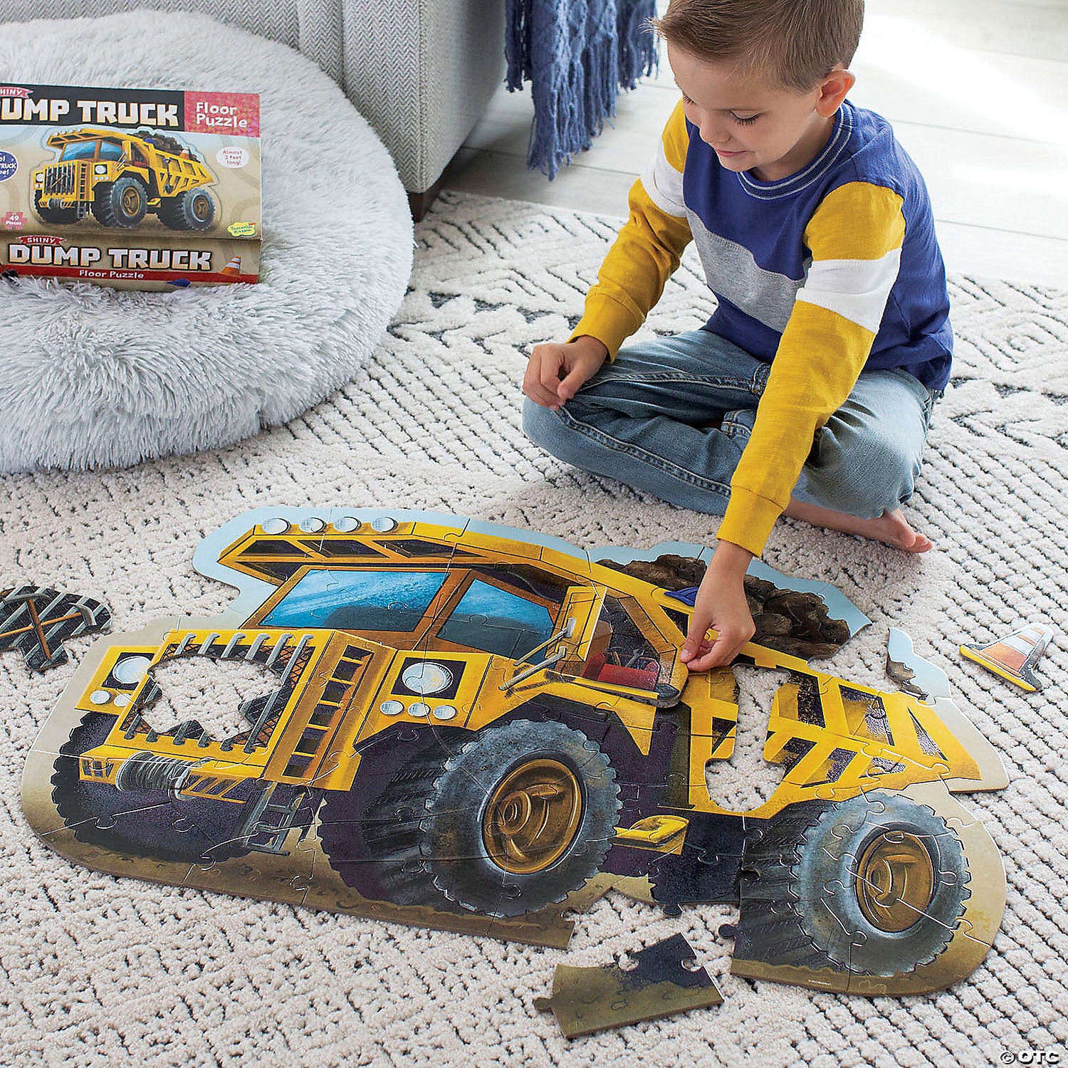49 pc Dump Truck Floor Puzzle - Image 5
