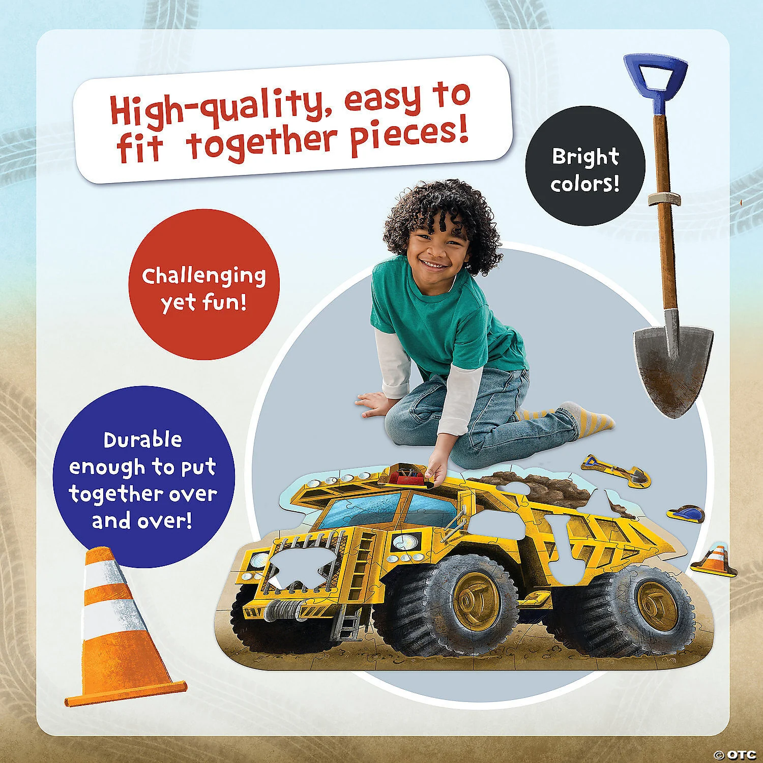 49 pc Dump Truck Floor Puzzle - Image 8
