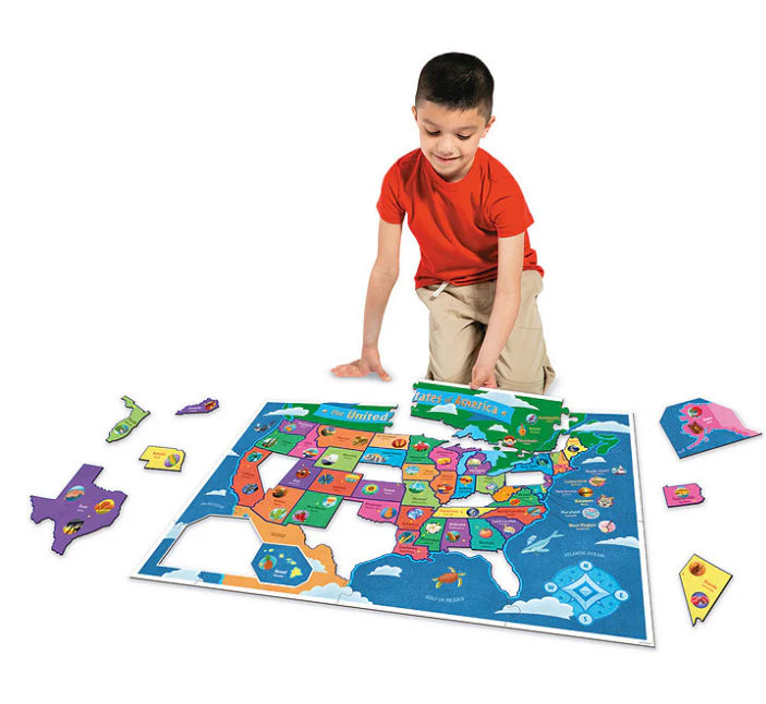 54 pc USA Floor Puzzle - Image 2