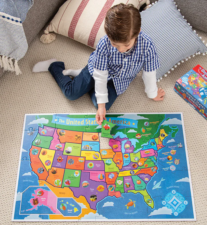 54 pc USA Floor Puzzle - Image 3