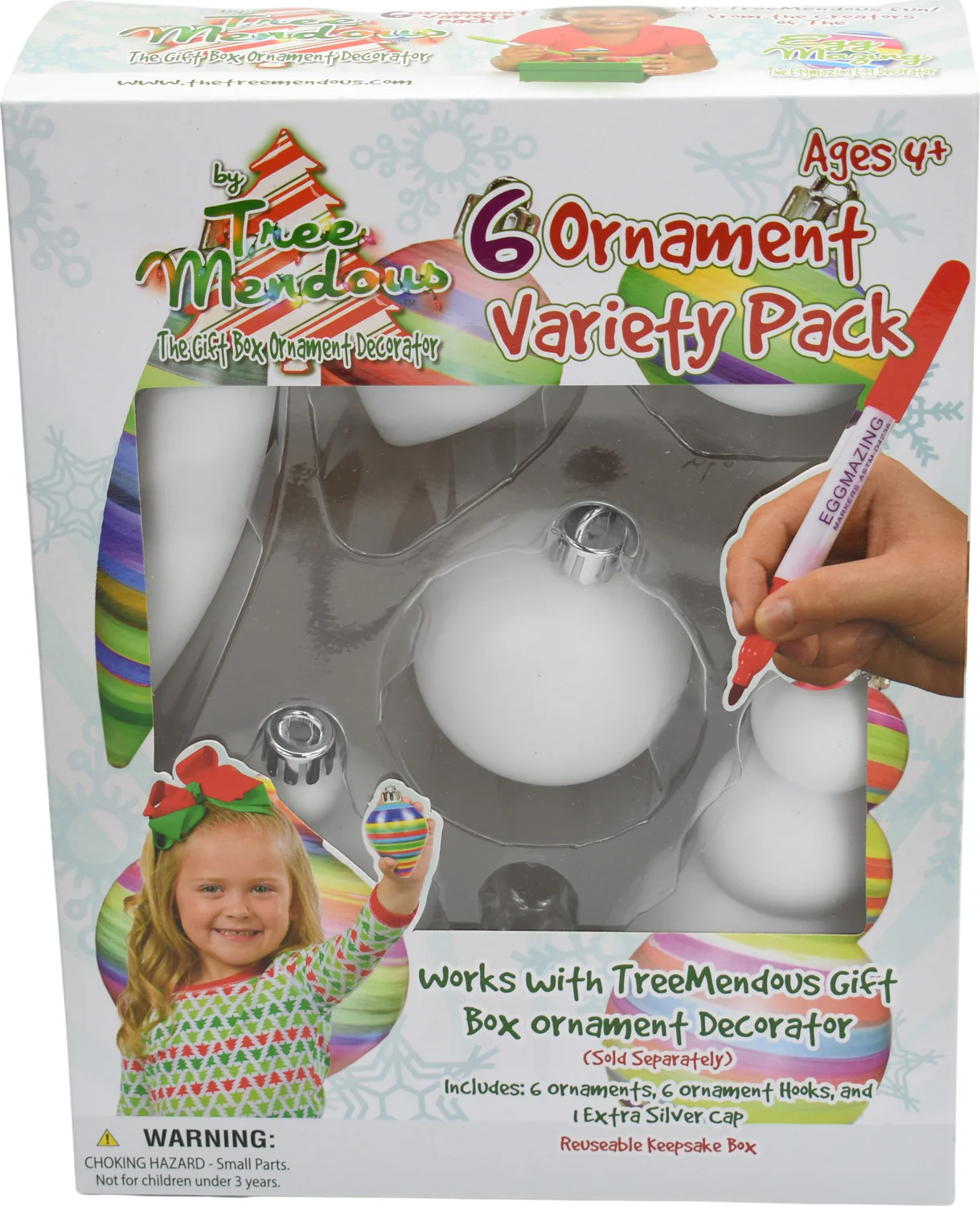 6 Pack Variety Ornament Refill - Image 2