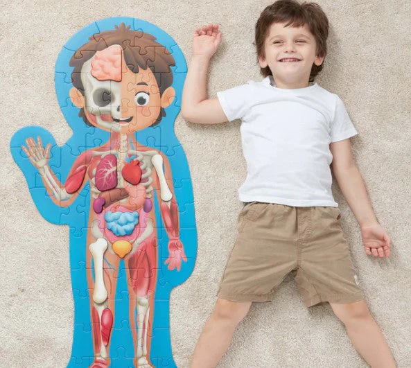 60 pc Human Body Floor Puzzle - Image 3