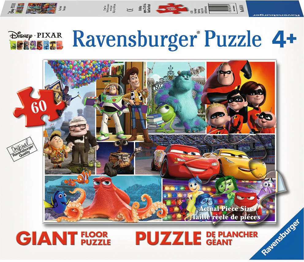 60 pc Pixar Friends Floor Puzzle - Image 2
