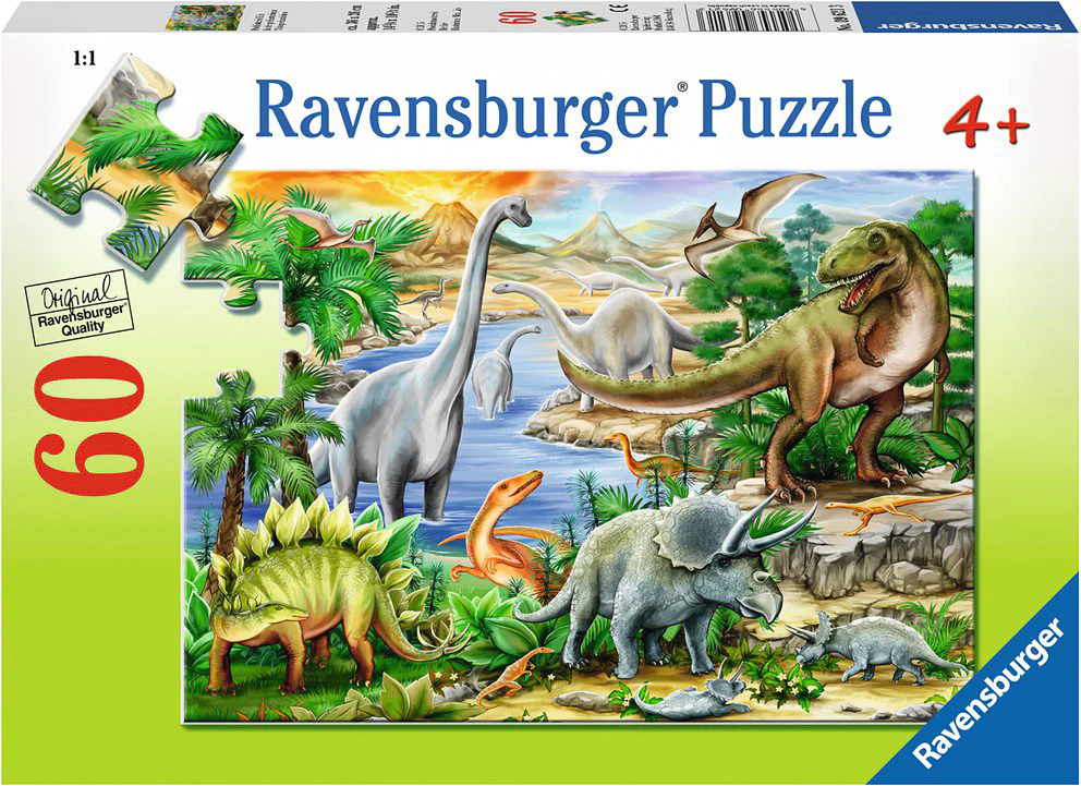 60 pc Prehistoric Life Puzzle - Image 3