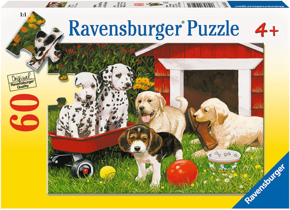 60 pc Puppy Party Puzzle - Image 3