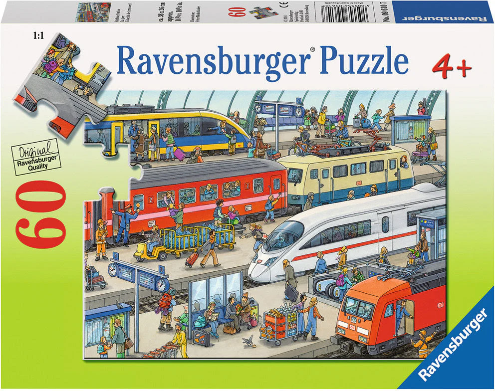 60 pc Railway Station Puzzle - Image 3