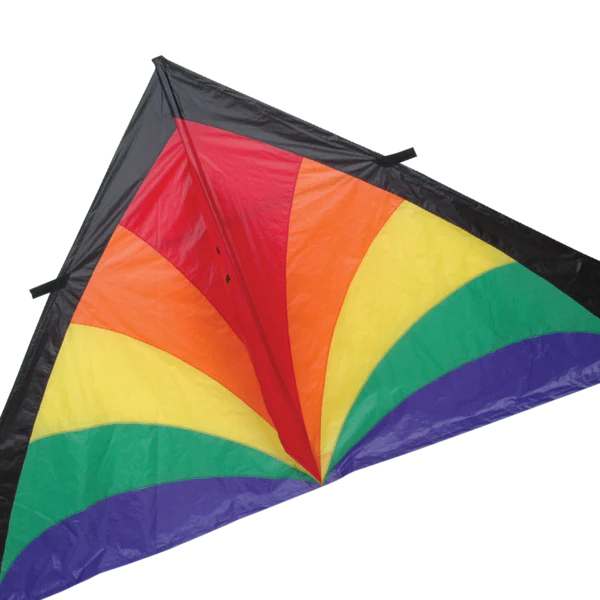 9 ft. Delta Kite - Rainbow Bursts