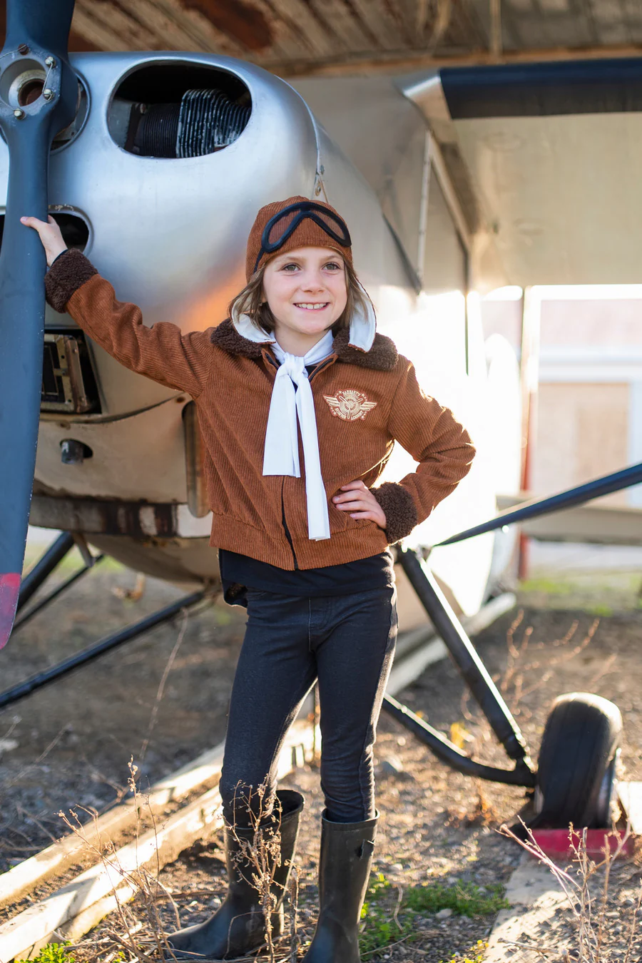 Amelia Pioneer Pilot costume - Image 2