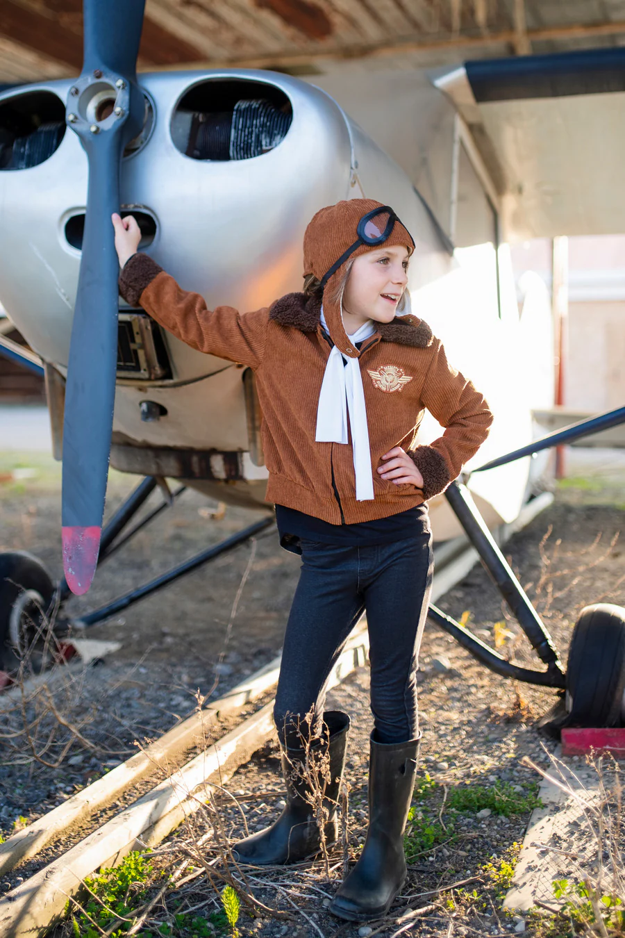 Amelia Pioneer Pilot costume - Image 3