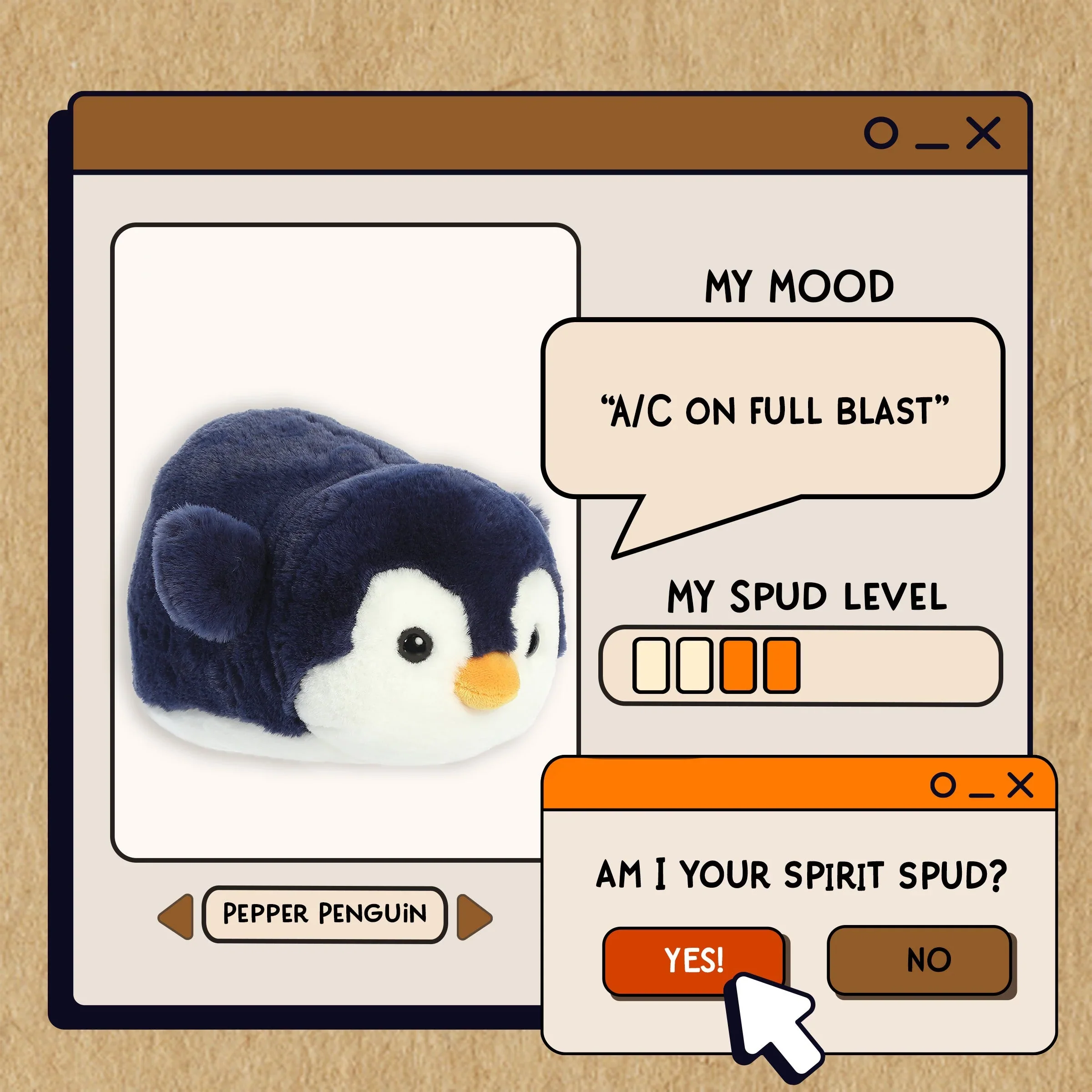 Pepper Penguin 11" Spudsters - Image 2