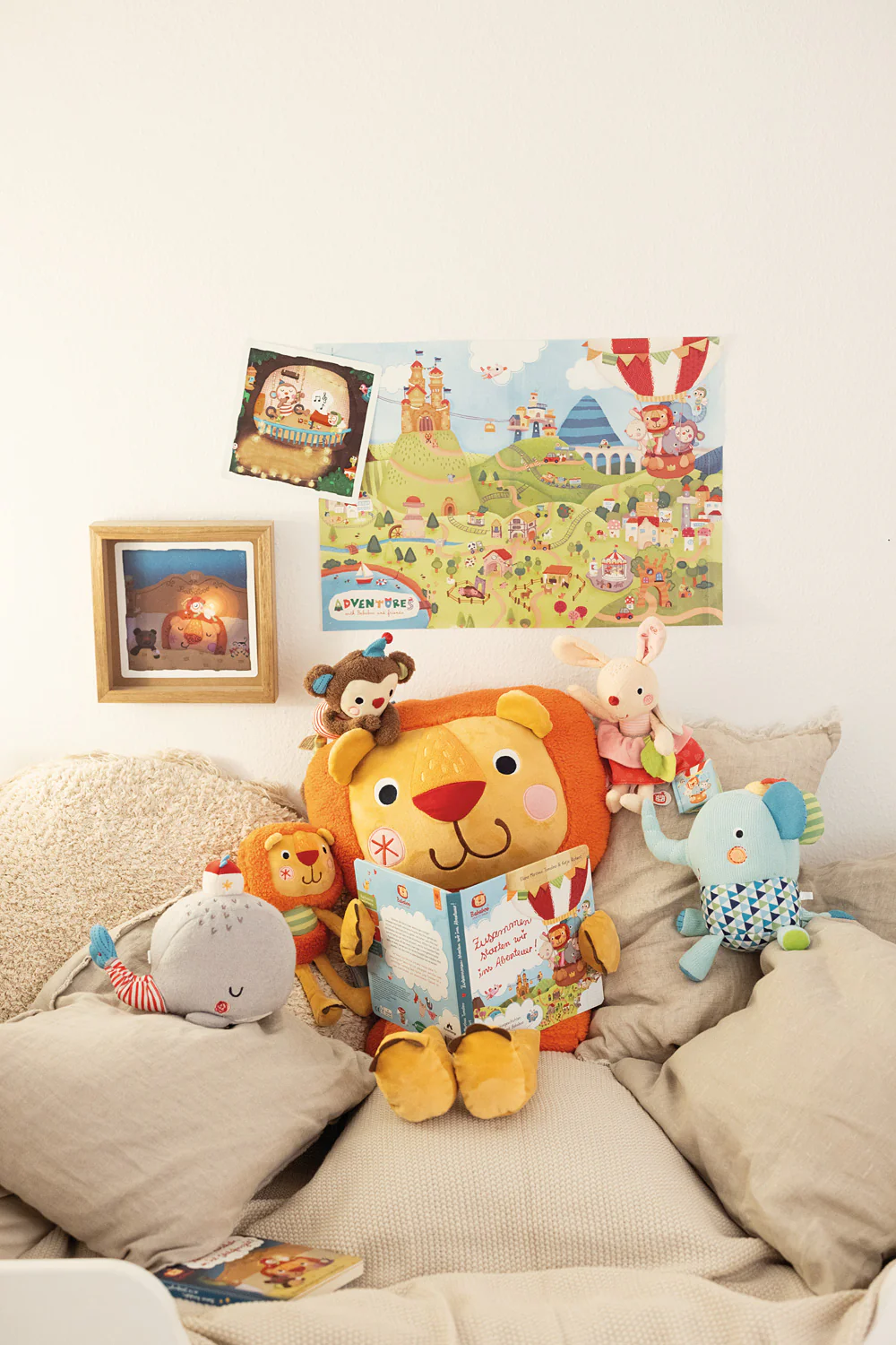 Bababoo Lion Best Friend Plush Character - Image 3