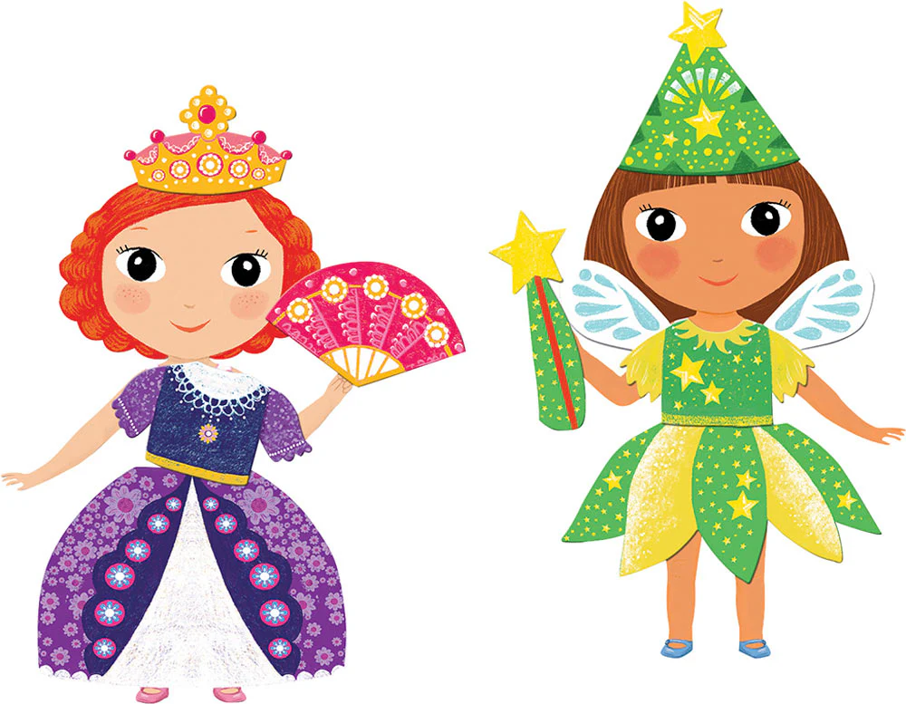 Belissimo Magnetic Dress-Up Fairy Princess Set - Image 2