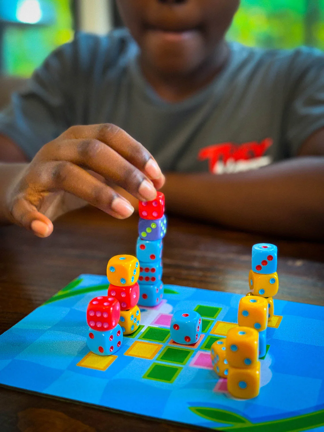 Stack-A-Pillars Dice Stacking Game - Image 2