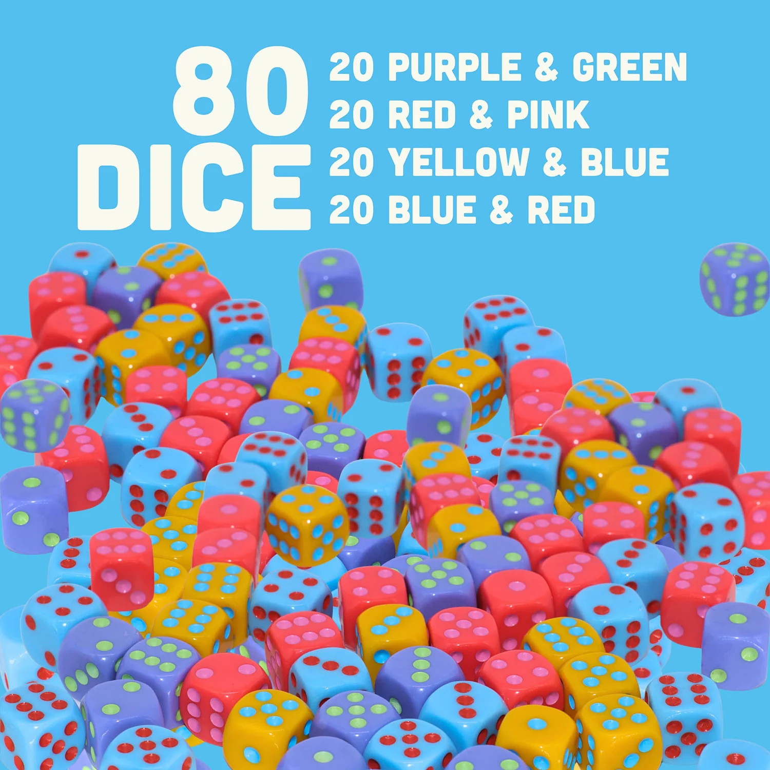 Stack-A-Pillars Dice Stacking Game - Image 3