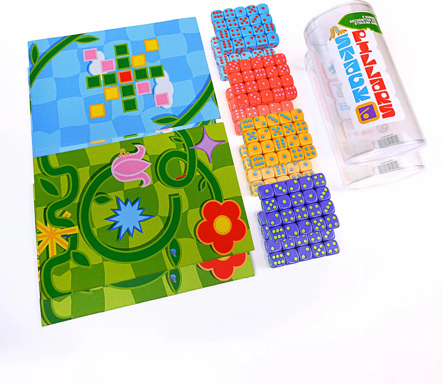 Stack-A-Pillars Dice Stacking Game - Image 4