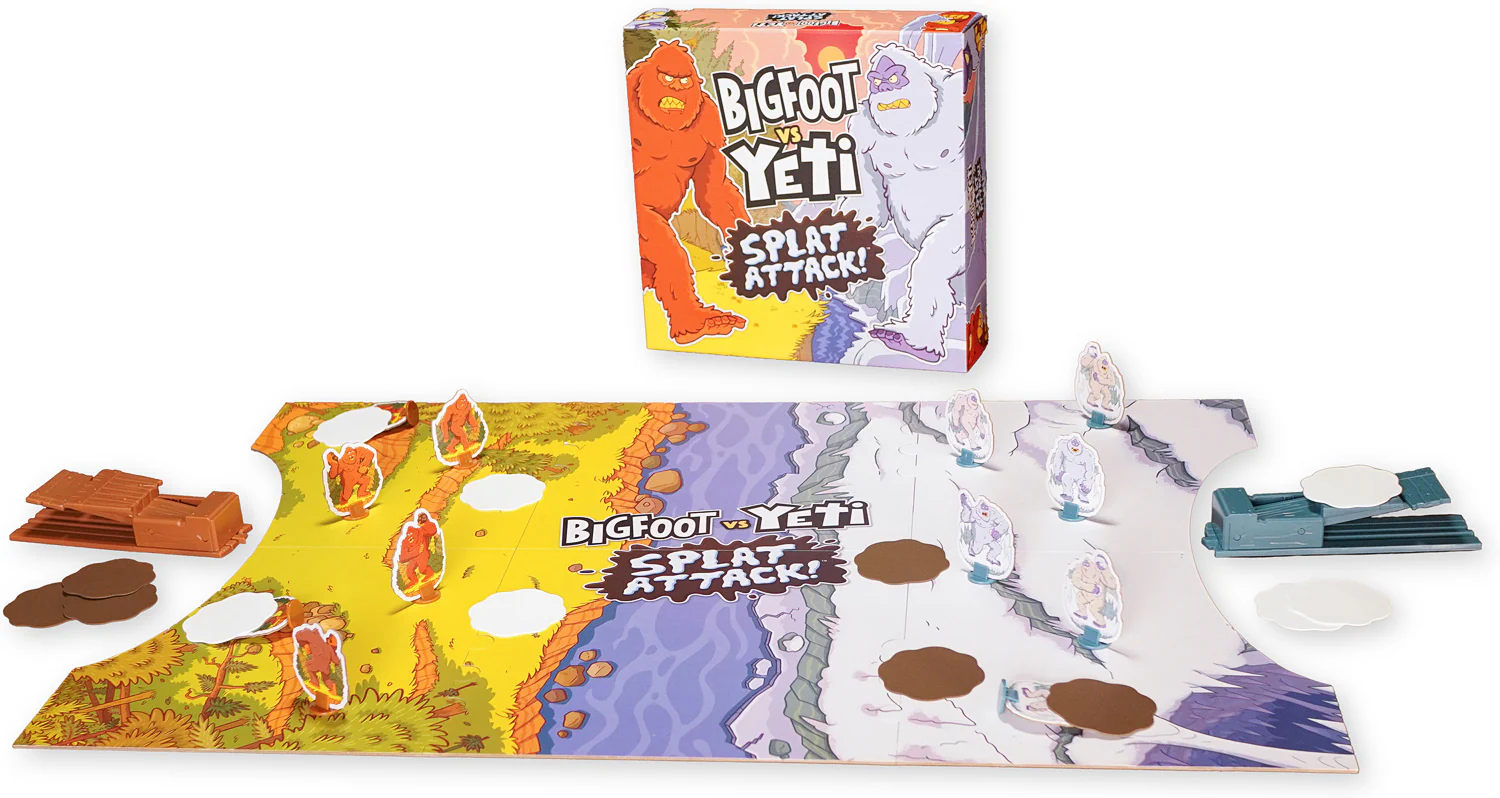 Bigfoot vs Yeti Splat Attack Game - Image 4