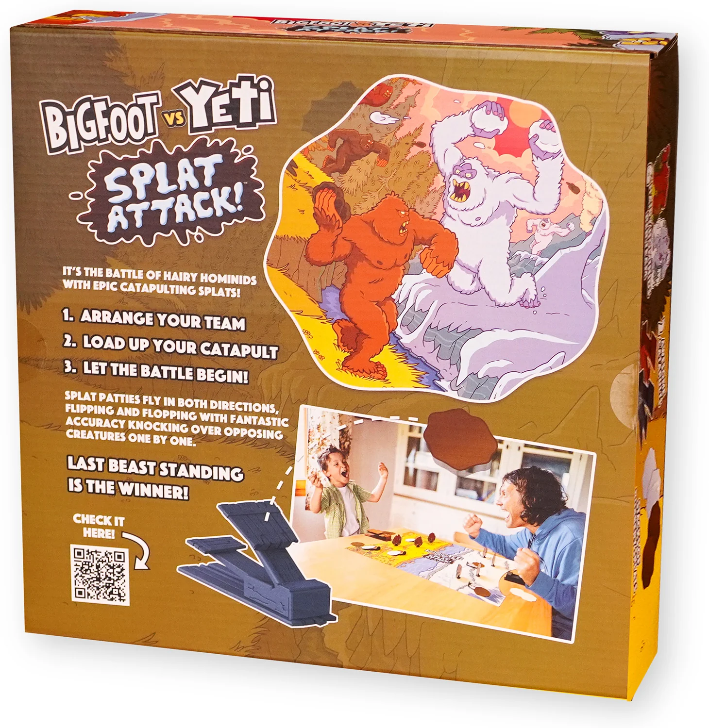 Bigfoot vs Yeti Splat Attack Game - Image 5