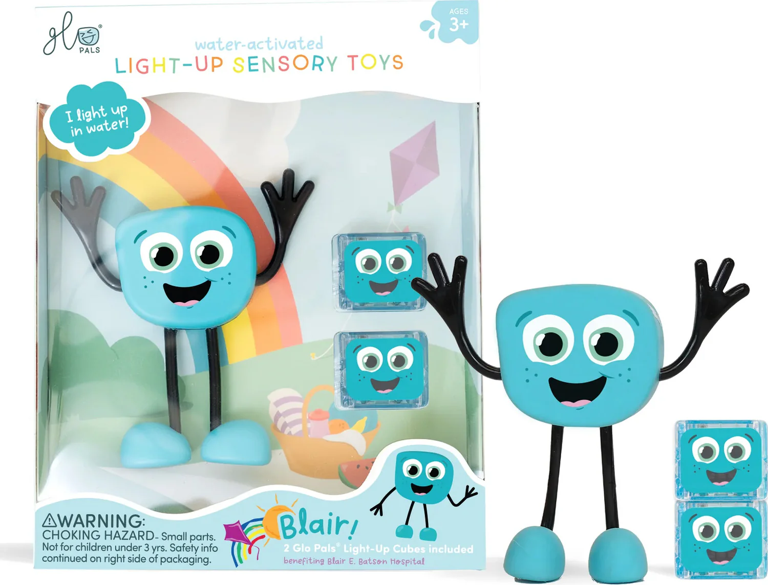 Glo Pals Blair Character Teal - Image 3