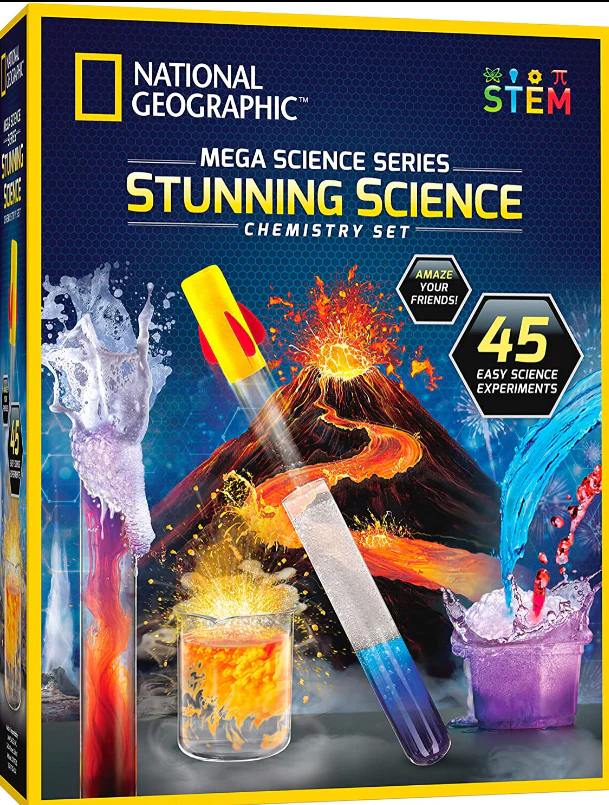 National Geographic Stunning Science Chemistry Set