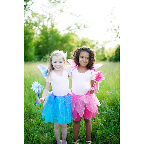 Blue Fancy Flutter Skirt Wings Size 4-6 - Image 2