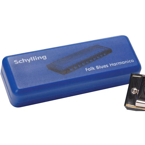 Blues Harmonica In Plastic Case - Image 2
