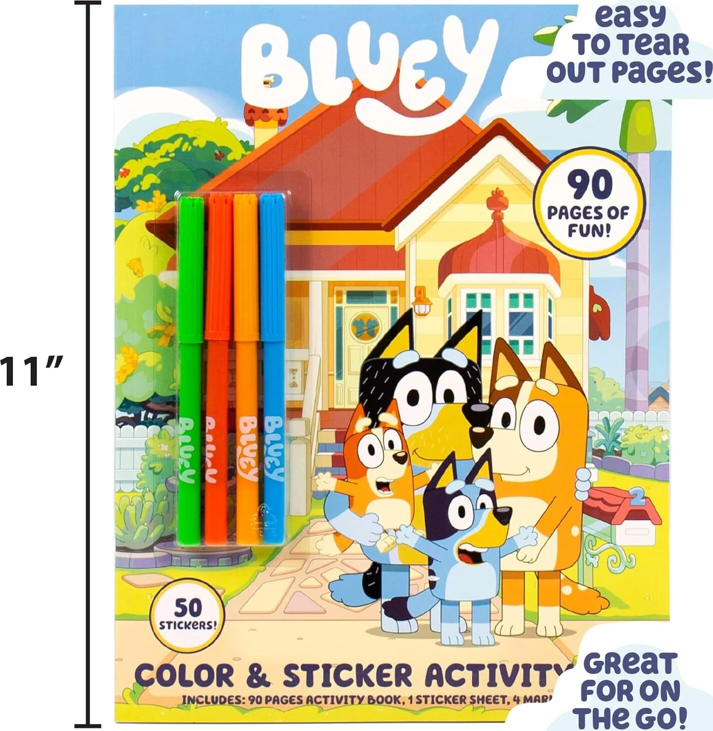 Bluey Color and Sticker Set - Image 4