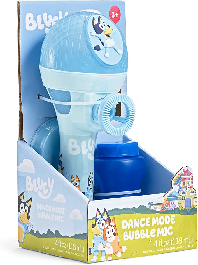 Bluey Dance Bubble & Sing Microphone
