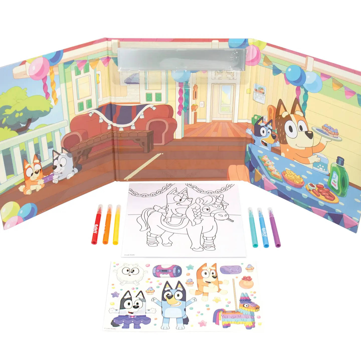Bluey Sticker and Activity Playset - Image 2