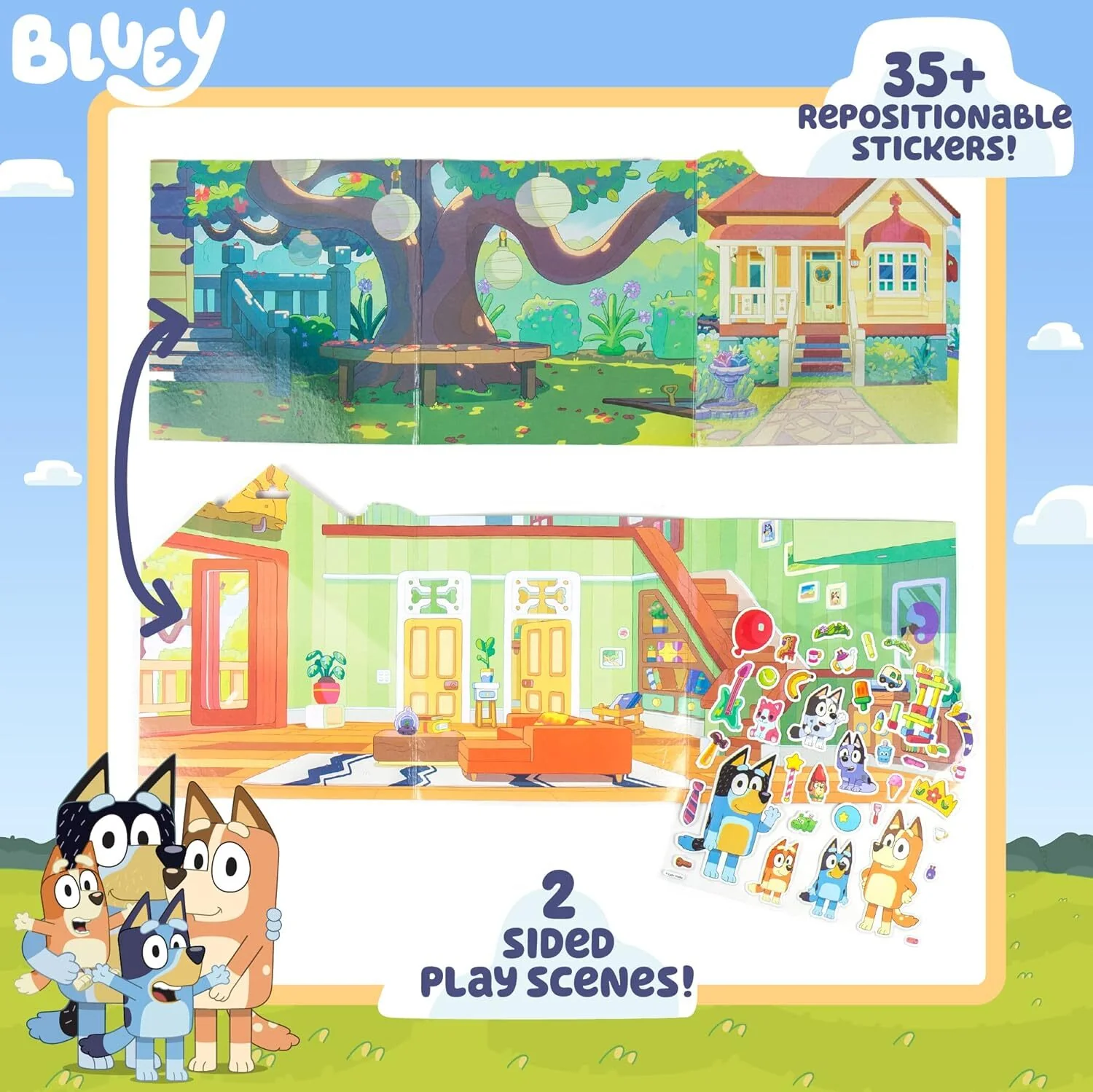 Bluey Sticker Playset - Image 2