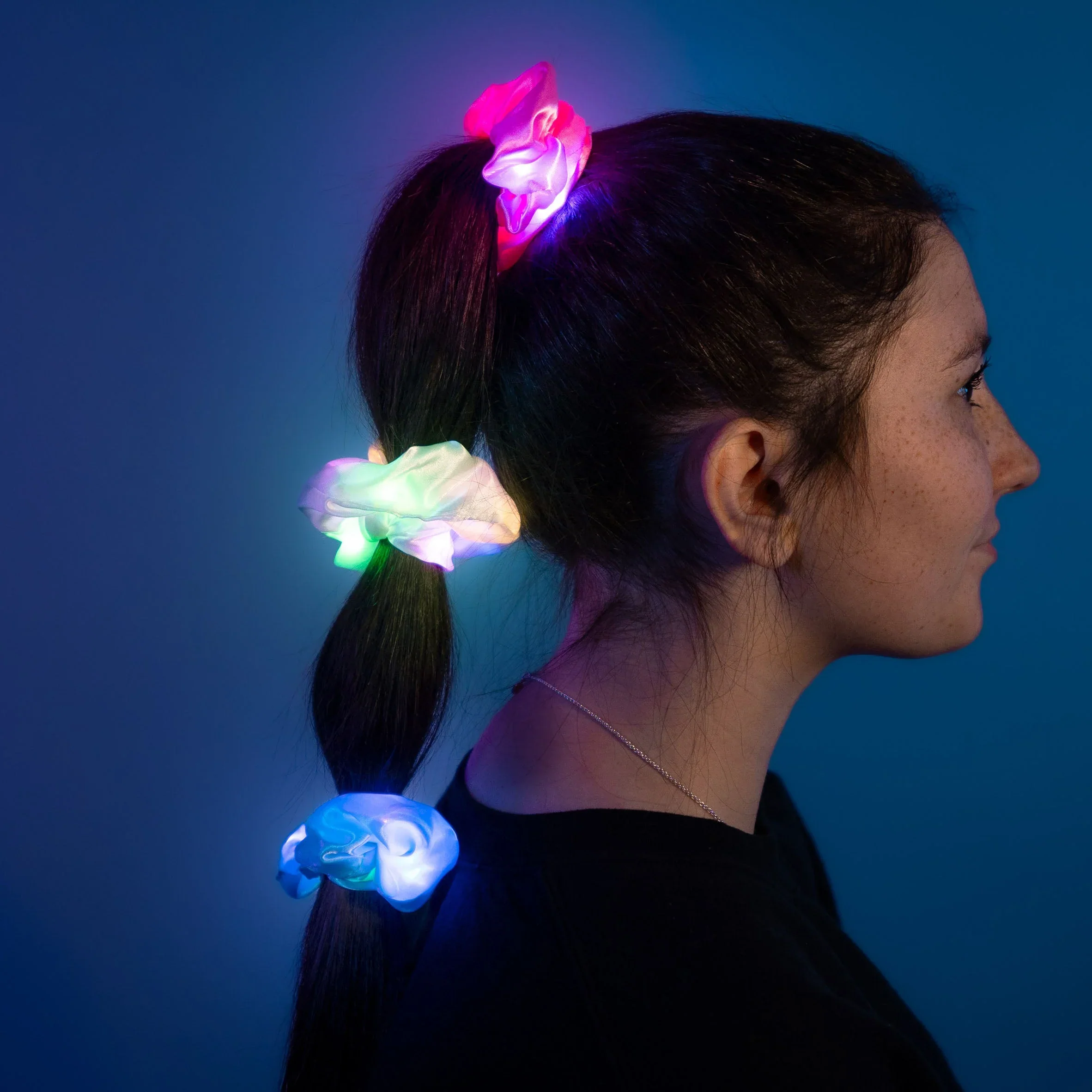 Lighted Scrunchies Pastel 3 Pack