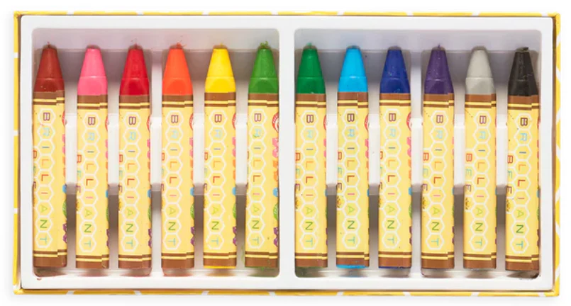 Brilliant Bee Crayons 12 Pack - Image 2