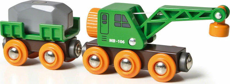 BRIO Clever Crane Wagon - Image 2