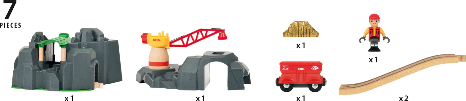 BRIO Crane & Mountain Tunnel - Image 4