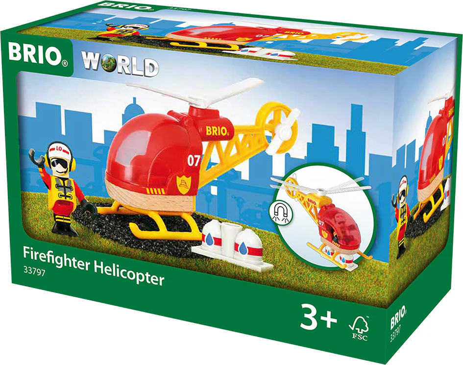 BRIO Firefighter Helicopter - Image 3